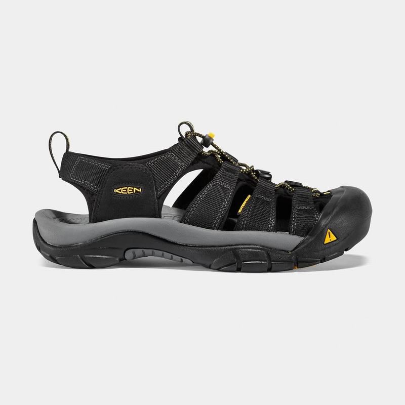 Keen Newport H2 Mens Water Shoes Black Online Sale (4326-VPMDF)